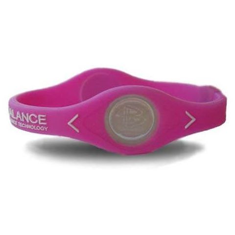 Plantillas y accesorios Power Balance Pulsera silicona Rosa