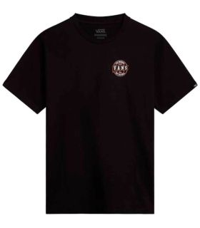 Camisetas Lifestyle Vans Camiseta Og Pennant Ss Crew Negro